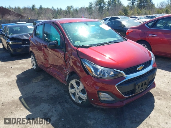 2022 Chevrolet Spark LS with VIN KL8CB6SAXNC014194, listed as a IAAI auction lot 41991913 with 55,632 mi miles and . Bid and sale history available at DreamBid. Image 1.