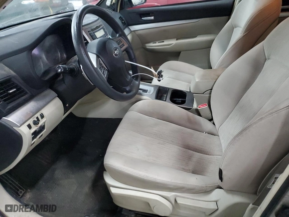 2014 Subaru Outback 2.5i with VIN 4S4BRBAC2E3260999, listed as a Copart auction lot 44455735 with 123,279 mi miles and Salvage Title. Bid and sale history available at carsss.com. Image 7.