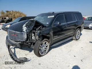 2017 GMC Yukon SLT with VIN 1GKS2BKC7HR299990, listed as a Copart auction lot 75809404 with Not Provided miles and Salvage Title. Bid and sale history available at carsss.com. Image 1.