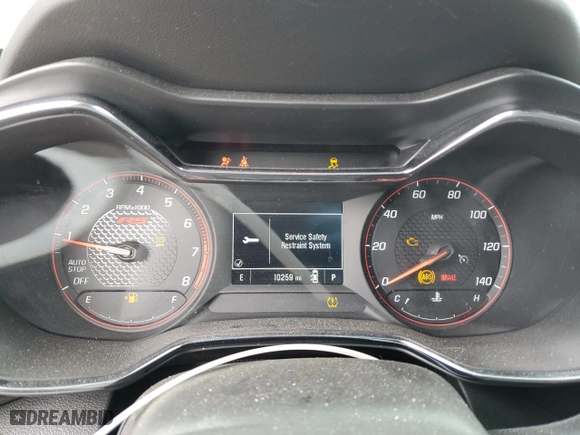 2023 Chevrolet TrailBlazer RS with VIN KL79MTSL1PB179732, listed as a Copart auction lot 45112185 with 10,259 mi miles and Salvage Title. Bid and sale history available at carsss.com. Image 9.
