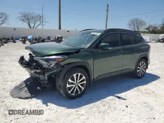 2023 Toyota Corolla Cross XLE z VIN 7MUEAAAG6PV065517, wystawiony jako Copart lot #55023095 z przebiegiem 11 534 mil mil oraz Szkoda całkowita • Salvage title. Historia ofert i sprzedaży dostępna na DreamBid. Obrazek 1.