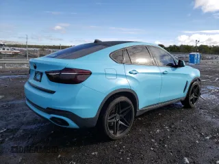 2016 BMW X6 xDrive35i with VIN 5UXKU2C54G0N82015, listed as a Copart auction lot 44609933 with 124,746 mi miles. Bid and sale history available at carsss.com. Image 3.