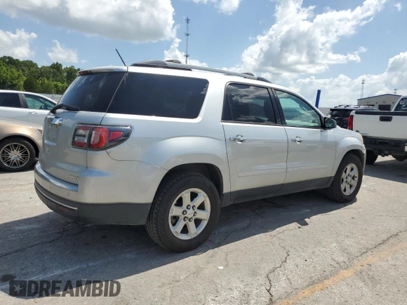 2015 GMC Acadia SLE with VIN 1GKKVPKD3FJ217701, listed as a Copart auction lot 61133395 with 134,435 mi miles and Salvage title. Bid and sale history available at DreamBid. Image 3.
