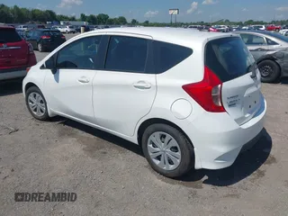2018 Nissan Note SV with VIN 3N1CE2CP4JL353061, listed as a IAAI auction lot 42572846 with 27,336 mi miles and . Bid and sale history available at DreamBid. Image 3.