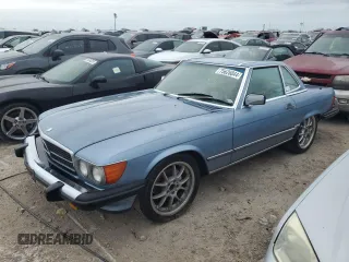 1989 Mercedes-Benz 560 560SL with VIN WDBBA48D2KA101248, listed as a Copart auction lot 75626844 with 114,666 mi miles and Non Repairable. Bid and sale history available at carsss.com. Image 1.