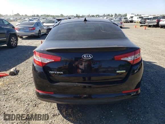 2012 Kia Optima Hybrid with VIN KNAGM4AD0C5020149, listed as a Copart auction lot 55837345 with 183,920 mi miles and Clean Title. Bid and sale history available at DreamBid. Image 6.