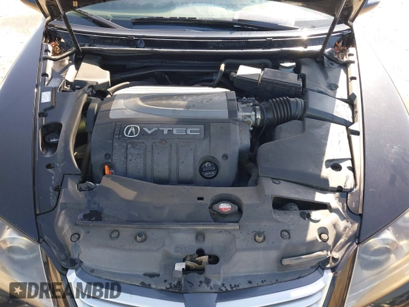 2008 Acura RL Tech Pkg with VIN JH4KB16608C003770, listed as a IAAI auction lot 41862923 with 65,539 mi miles. Bid and sale history available at carsss.com. Image 10.