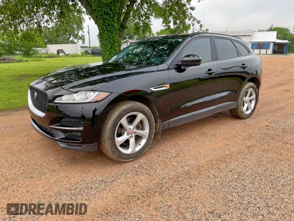 2017 Jaguar F-Pace 20d Premium with VIN SADCJ2BN9HA096252, listed as a Copart auction lot 55564935 with 98,439 mi miles and Clean Title. Bid and sale history available at DreamBid. Image 2.