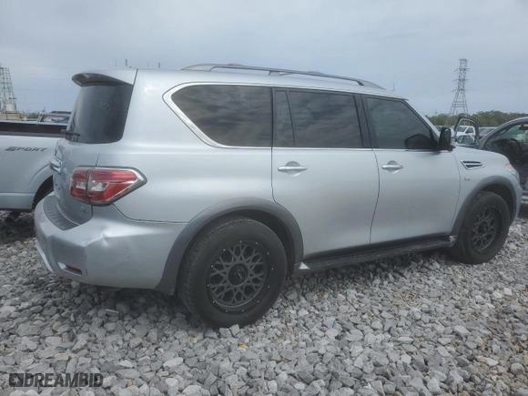 2018 Nissan Armada SL with VIN JN8AY2ND6J9057289, listed as a Copart auction lot 50244165 with 137,369 mi miles and Clean Title. Bid and sale history available at carsss.com. Image 3.