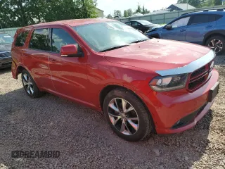 2014 Dodge Durango R/T with VIN 1C4SDJCT7EC378167, listed as a Copart auction lot 62025655 with 90,848 mi miles and Salvage title. Bid and sale history available at DreamBid. Image 4.