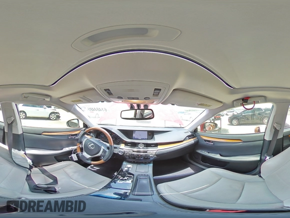 2013 Lexus ES 300h with VIN JTHBW1GGXD2021902, listed as a Copart auction lot 61484485 with 121,498 mi miles and Salvage title. Bid and sale history available at DreamBid. Image 14.