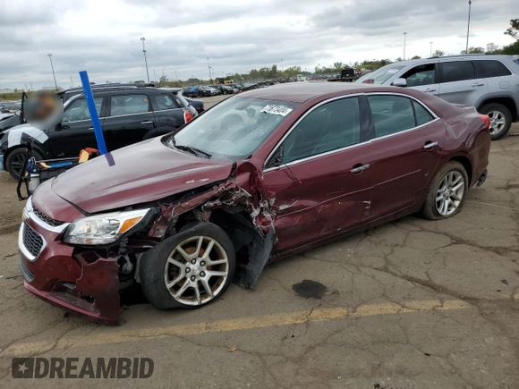 2016 Chevrolet Malibu Limited LT with VIN 1G11C5SA1GF123692, listed as a Copart auction lot 72673404 with 107,573 mi miles and Salvage Title. Bid and sale history available at carsss.com. Image 1.