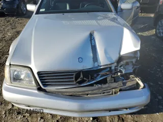 1998 Mercedes-Benz SL-Class with VIN WDBFA67F2WF170899, listed as a Copart auction lot 84813814 with 88,997 mi miles and Salvage Title. Bid and sale history available at carsss.com. Image 11.
