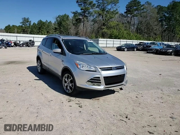 2014 Ford Escape Titanium with VIN 1FMCU0JX7EUE33971, listed as a Copart auction lot 45537205 with 94,733 mi miles and Salvage Title. Bid and sale history available at carsss.com. Image 11.