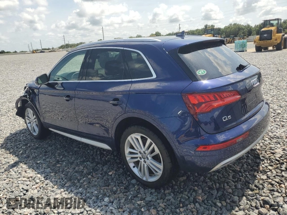 2018 Audi Q5 Prestige with VIN WA1CNAFY0J2116879, listed as a Copart auction lot 61652065 with 79,903 mi miles and Salvage title. Bid and sale history available at DreamBid. Image 2.