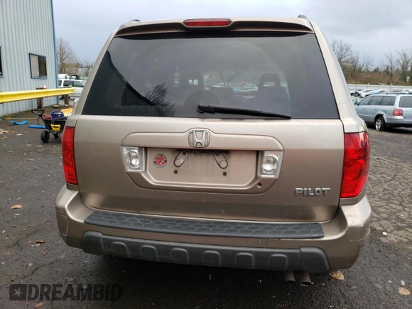2003 Honda Pilot EX with VIN 2HKYF18573H594729, listed as a Copart auction lot 50895885 with 358,500 mi miles and Salvage Title. Bid and sale history available at DreamBid. Image 6.