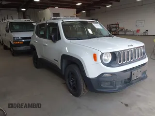 2017 Jeep Renegade Sport with VIN ZACCJBAB6HPE76894, listed as a IAAI auction lot 42106358 with 61,873 mi miles and . Bid and sale history available at carsss.com. Image 1.