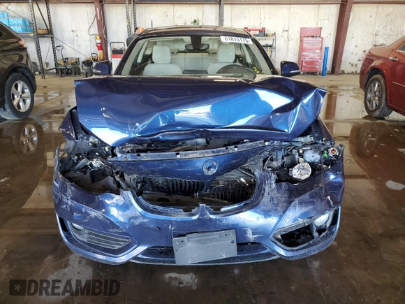 2015 BMW 2 Series 228i with VIN WBA1F5C54FVW98189, listed as a Copart auction lot 61815175 with 67,216 mi miles and Salvage title. Bid and sale history available at DreamBid. Image 5.