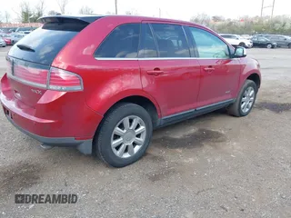 2007 Lincoln MKX with VIN 2LMDU68C77BJ02928, listed as a IAAI auction lot 41921913 with 101,100 mi miles. Bid and sale history available at carsss.com. Image 4.