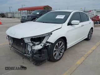 2015 Honda Accord Sport with VIN 1HGCR2F59FA176437, listed as a IAAI auction lot 42061031 with 106,069 mi miles and . Bid and sale history available at DreamBid. Image 19.