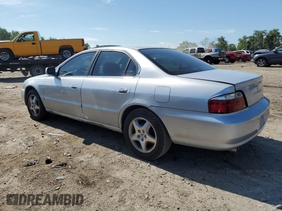 2002 Acura TL w/Navigation with VIN 19UUA56732A038837, listed as a Copart auction lot 67382054 with 283,774 mi miles and Salvage Title. Bid and sale history available at carsss.com. Image 2.