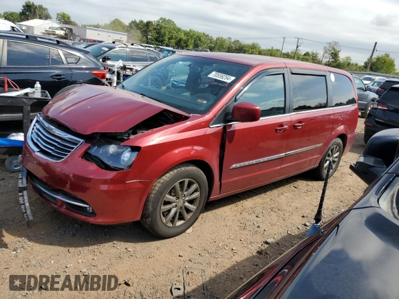 2015 Chrysler Town & Country S with VIN 2C4RC1HG3FR710899, listed as a Copart auction lot 70559254 with 115,071 mi miles and Salvage Title. Bid and sale history available at DreamBid. Image 1.