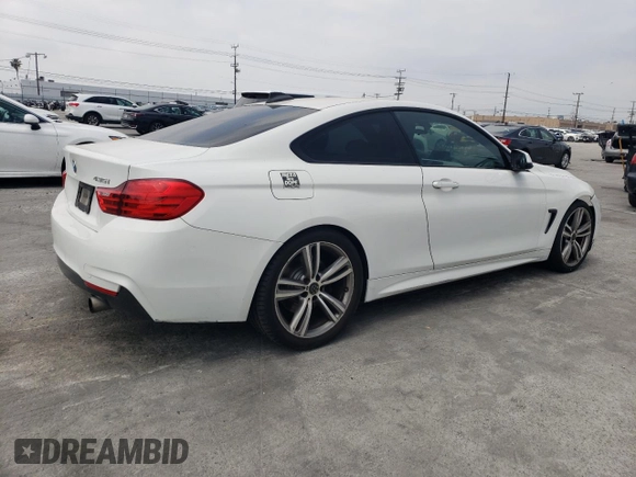 2014 BMW 4 Series 435i with VIN WBA3R1C51EK192943, listed as a Copart auction lot 55360855 with 163,316 mi miles and Clean Title. Bid and sale history available at carsss.com. Image 3.
