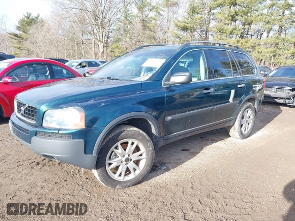 2004 Volvo XC90 with VIN YV1CZ59H641115883, listed as a IAAI auction lot 41643395 with 200,009 mi miles. Bid and sale history available at carsss.com. Image 2.