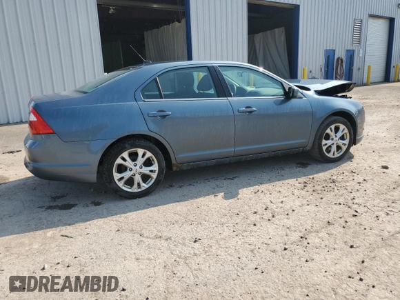 2012 Ford Fusion SE with VIN 3FAHP0HAXCR253493, listed as a Copart auction lot 63565455 with 126,582 mi miles and Salvage title. Bid and sale history available at DreamBid. Image 3.