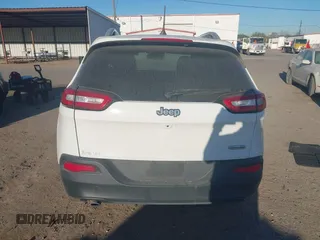 2018 Jeep Cherokee Latitude Plus with VIN 1C4PJLLB1JD590634, listed as a IAAI auction lot 41801859 with 89,457 mi miles. Bid and sale history available at carsss.com. Image 16.