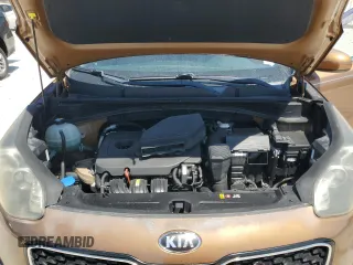 2017 Kia Sportage EX with VIN KNDPN3ACXH7169164, listed as a Copart auction lot 53031165 with 51,793 mi miles and Salvage Title. Bid and sale history available at carsss.com. Image 14.