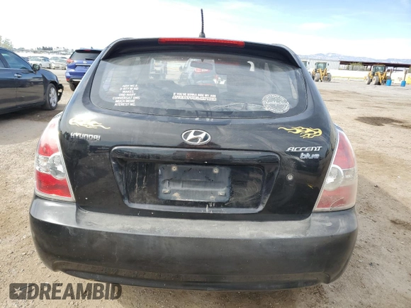 2010 Hyundai Accent GS z VIN KMHCM3AC7AU173953, wystawiony jako Copart lot #51433465 z przebiegiem 176 462 mil mil oraz Szkoda całkowita • Salvage title. Historia ofert i sprzedaży dostępna na DreamBid. Obrazek 6.