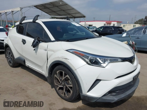 2019 Toyota C-HR XLE with VIN JTNKHMBX9K1054053, listed as a IAAI auction lot 42120256 with 67,083 mi miles and . Bid and sale history available at DreamBid. Image 1.