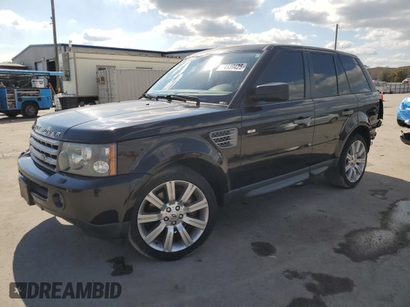 2009 Land Rover Range Rover Sport SC z VIN SALSH23419A191262, wystawiony jako Copart lot #44139425 z przebiegiem 56 114 mil mil oraz Szkoda całkowita • Salvage title. Historia ofert i sprzedaży dostępna na DreamBid. Obrazek 1.