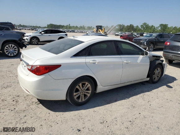 2011 Hyundai Sonata GLS with VIN 5NPEB4AC6BH125865, listed as a Copart auction lot 52330085 with 141,010 mi miles and Salvage Title. Bid and sale history available at carsss.com. Image 3.