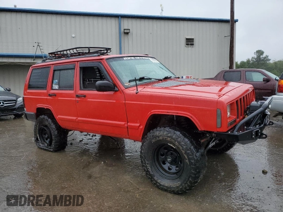 1997 Jeep Cherokee Country with VIN 1J4FJ78SXVL519546, listed as a Copart auction lot 73393874 with 193,127 mi miles and Salvage Title. Bid and sale history available at carsss.com. Image 4.