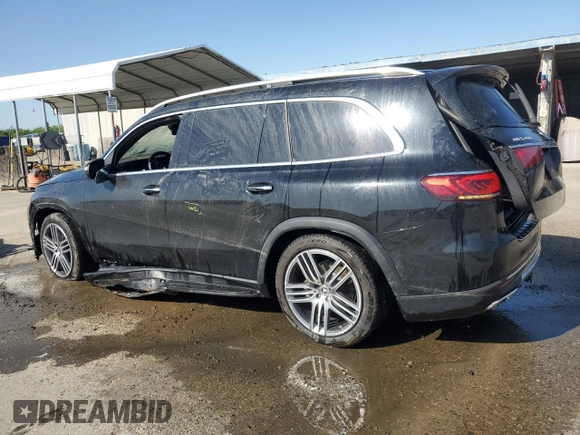 2022 Mercedes-Benz GLS 450 with VIN 4JGFF5KE4NA684739, listed as a Copart auction lot 51944045 with Not Provided miles and Salvage Title. Bid and sale history available at DreamBid. Image 2.
