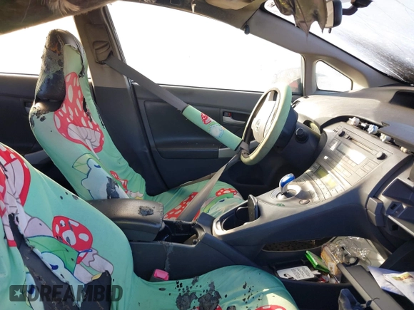 2011 Toyota Prius I with VIN JTDKN3DU9B0285776, listed as a IAAI auction lot 41305674 with Not Provided miles and . Bid and sale history available at DreamBid. Image 5.
