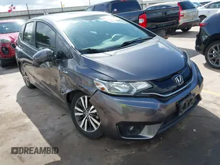 2015 Honda Fit EX-L with VIN 3HGGK5H89FM758748, listed as a IAAI auction lot 42559572 with 24,341 mi miles and . Bid and sale history available at DreamBid. Image 6.