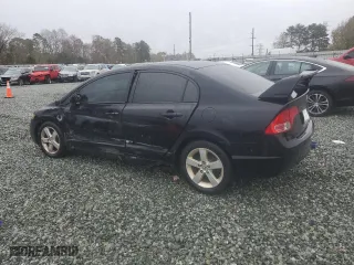 2008 Honda Civic Sdn EX with VIN 2HGFA15838H350792, listed as a Copart auction lot 80783874 with 225,041 mi miles and Salvage Title. Bid and sale history available at carsss.com. Image 2.