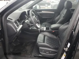 2018 Audi SQ5 Premium Plus with VIN WA1A4AFY4J2108522, listed as a Copart auction lot 43449595 with 76,156 mi miles and Salvage Title. Bid and sale history available at DreamBid. Image 7.