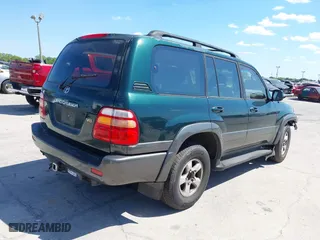 1998 Toyota Land Cruiser with VIN JT3HT05J2W0022171, listed as a IAAI auction lot 41886798 with 313,665 mi miles. Bid and sale history available at carsss.com. Image 4.