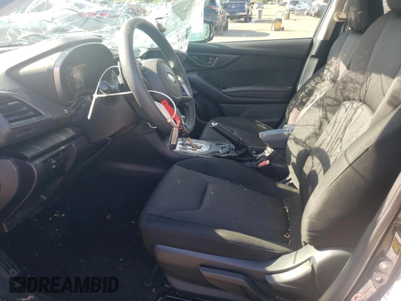 2018 Subaru Impreza Premium with VIN 4S3GTAB68J3739274, listed as a Copart auction lot 62193185 with 58,518 mi miles and Salvage title. Bid and sale history available at DreamBid. Image 7.