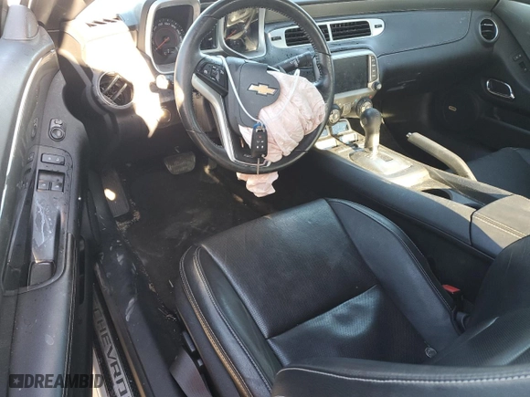 2015 Chevrolet Camaro SS with VIN 2G1FK1EJ4F9266107, listed as a Copart auction lot 86347574 with 56,947 mi miles and Salvage Title. Bid and sale history available at carsss.com. Image 8.