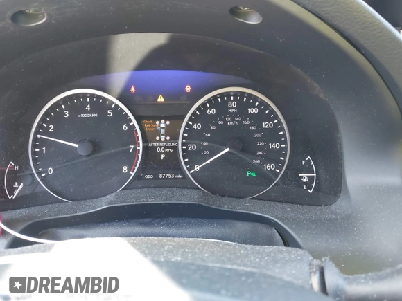 2015 Lexus ES with VIN JTHBK1GG4F2173074, listed as a IAAI auction lot 42051609 with 87,753 mi miles. Bid and sale history available at carsss.com. Image 7.
