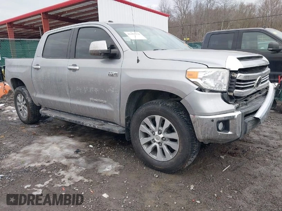 2016 Toyota Tundra 4WD Truck LTD with VIN 5TFHY5F15GX531995, listed as a IAAI auction lot 41457378 with 92,172 mi miles. Bid and sale history available at carsss.com. Image 1.