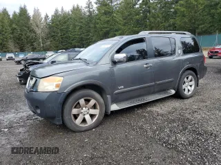 2009 Nissan Armada SE z VIN 5N1BA08D09N604043, wystawiony jako Copart lot #46001675 z przebiegiem 205 996 mil mil oraz Szkoda całkowita • Salvage title. Historia ofert i sprzedaży dostępna na DreamBid. Obrazek 1.