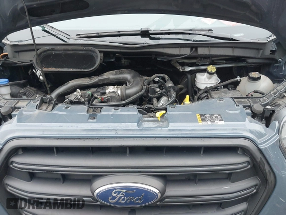 2020 Ford Transit Cargo with VIN 1FTBR3X82LKB27322, listed as a IAAI auction lot 38454284 with 30,816 mi miles. Bid and sale history available at carsss.com. Image 10.