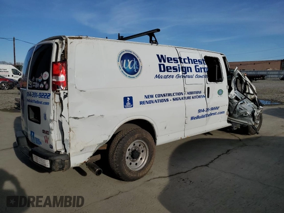 2006 GMC Savana z VIN 1GTHG392961133086, wystawiony jako Copart lot #47262945 z przebiegiem Nie podano mil oraz Szkoda całkowita • Salvage title. Historia ofert i sprzedaży dostępna na DreamBid. Obrazek 3.