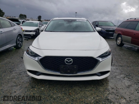 2019 Mazda 3 Premium with VIN 3MZBPAEM7KM102267, listed as a Copart auction lot 84275934 with 49,316 mi miles and Salvage Title. Bid and sale history available at DreamBid. Image 5.